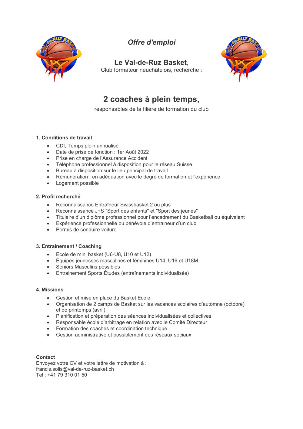 Recheche Coach